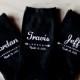 Men's Wedding Party Socks - Stylized Groomsmen Gift Custom Printed Wedding Socks - Personalized w/ Name & Date - Sold by the Pair