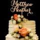 Personalized Cake Topper Wedding Cake Topper Names Bride and Groom Cake Topper