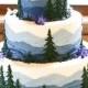 18 Must-See Rustic Woodland Themed Wedding Cakes