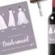 purple bridesmaid wine labels, purple wedding ideas, lilac wedding wine label, custom message wine labels, printable wedding ideas mauve