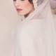Juliet Cap Veil, Wedding Veil, Juliet cap, Bridal Veil, lace veil, The Hazel Bridal Cap Veil #154