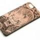 iPhone 6 Plus / 6S Plus 5.5" Wooden Case Handmade Natural Wood and Hard PC On Cover Case