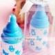 Beter Gifts® Recipient Gifts - Blue baby bottle candle favors, Gender Reveal Party Souvenirs
