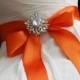 Bridal Sash, Bridal Belt, Crystal Sash, Ribbon Sash, Bridal Jewelry, Rhinestone Belt, Wedding Accessory, Orange Bridal Sash, Bridesmaid Belt