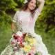 Living Flower Wedding Dress