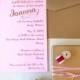 Pink And Gold Custom Invitations