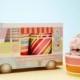 ICE CREAM PARTY / Ice Cream Truck, Ice Cream Party Favor, Cupcake Box, Donut Box,  Party, Paper Toy, Centerpiece, Dessert Table Idea