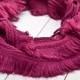 Burgundy Scarf, Wine Large scarf, Crochet Scarf, valentines gift, Womens Accessories (004)