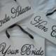 Classic Black and White 3 Piece Here Comes The Bride Sign Set