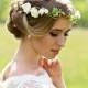 Flower crown, wedding headpiece, woodland flower, bridal hair flower, rustic wedding, bridal headband