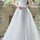 Glamorous Sequined Lace Tulle 2016 Wedding Dress Court Train Lace-up