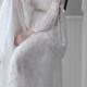 Embroidered Lace Gypsy Bohemian Style  Long Wedding Dress- Beach lace wedding dress- LAmei 1224250