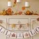 FALL IN LOVE banner bunting for fall wedding, autumn wedding, bridal shower, engagement party