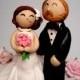 Wedding Cake Topper Bride and Groom Cake Toppers People Cake Topper Custom Wedding Topper Personalized Wedding Cake Toppers
