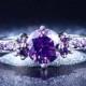Amethyst Silver Plated Ring Diamond (Special Opening Offer)