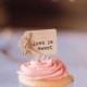 Love Is Sweet Cupcake Sign