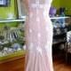 Great gatsby 1920s flapper wedding dress lace appliques