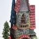 Fairy castle  House decoration Wymsical houses Elf House  Wooden mansion  Fairy house   House  Gift Doll house gnome