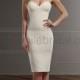 Martina Liana Lace Strapless Short Wedding Dress Separates Style Darcy