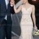 Martina Liana Beaded Lace Sheath Wedding Dress Style 819