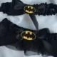 Batman Wedding Bridal Garter Set