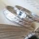 White Sapphire Engagement Ring Oval Gemstone Diamond Alternative Sterling Silver