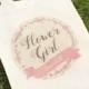 Flower Girl Bag, Personalised Flower Girl Gift, Flower Girl Favour, Name Wedding Bag, Flower Girl Keepsake, Flower Girl Thank You