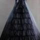 Classic Black Gothic Victorian Dress