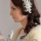 Bridal hair accessory, Bridal Headpiece,Wedding hair piece, Bridal Hair piece Bridal Hair Comb Wedding headpiece Bridal Head Piece -ELIANE