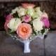 Real Touch Wedding Bouquet! Rose bouquet, bridal bouquet, babies breath, keepsake bouquet, colorful bouquet, real touch bouquet!