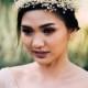 Bridal Headpiece, Flower Crown, Wedding Headpiece, Wedding Crown, Beaded Crown, Wedding Hair Vine, Beaded Headpiece, Halo-Style 304- Ariella