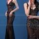 2016 Sexy Nightclub Bar V-Neck Dress Slim Fishtail Long Dresses