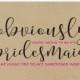 STYLE 3 - Obviously you're going to be my Bridesmaid - bridesmaid ask card, will you be my bridesmaid, funny bridesmaid,