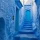 Incredible Blue Color Inspirations From Chefchaouen, Moroccan Architecture, Decorating And Painting Ideas