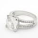 cz ring, cz wedding ring, cz engagement ring, cubic zirconia engagement ring, cushion cut engagement ring, size 5 6 7 8 9 10 - MC1074361AZ