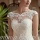 Wedding Dress, Lace White /Off White Wedding dress, Sweep Train Wedding Dress, Bridal Gown, Elegant Lace Wedding Dress