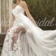Wedding Dress, Lace White Off White Wedding dress, Sweep Train Wedding Dress, Bridal Gown, Elegant Lace Wedding Dress