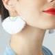 Tassel Earrings Spring Accessory Summer Trends Blue Earrings Tassel Jewelry Statement Earrings Statement Jewelry Dangle Earrings / GALLO