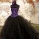 Black tulle skirt in Bridal length for wedding or portraits