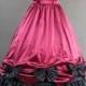 Red and Black Short Sleeves Gothic Masquerade Ball Gowns