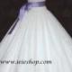 Bride War Movie Strapless Princess Lace Ball Gown Wedding Gown