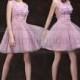 2016 New Summer Pink Bridesmaid Dress Short Sexy Dress Nightclub Bar Dress
