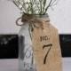 Rustic Table Numbers – Planning It All