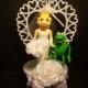 KERMIT the Frog & Miss Piggy Wedding Cake Topper FUNNY The MUPPET Show Mayhem