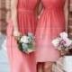 Sorella Vita Coral Ombre Bridesmaid Dress Style 8471OM - Bridesmaid Dresses 2016 - Bridesmaid Dresses