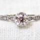 Vintage Tacori 18k Gold Diamond Engagement Ring .94 Carat
