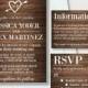 Rustic Wedding Invitation - Printable - Wedding Invitation - Digital  - (2)