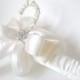 Chic Padded Satin Bridal Dress Hanger. Grande Rhinestone Bow. Gift. Shower Gift Satin Jeweled Bow. Elegant Vogue Bride