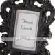 Beter Gifts® Wedding Décor - 1pcs Black Baroque Elegant Photo Frame Place Card Holder Party Décor