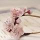 cherry blossom stick,sakura stick, handmade cherry blossom, polymer clay
